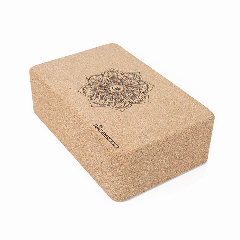 Style: 2 pcs - High-density Environmentally Friendly Cork Yoga Brick