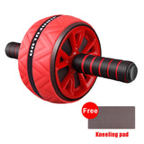 Color: Red - Thin waist and abdominal muscle exercise leg beauty device